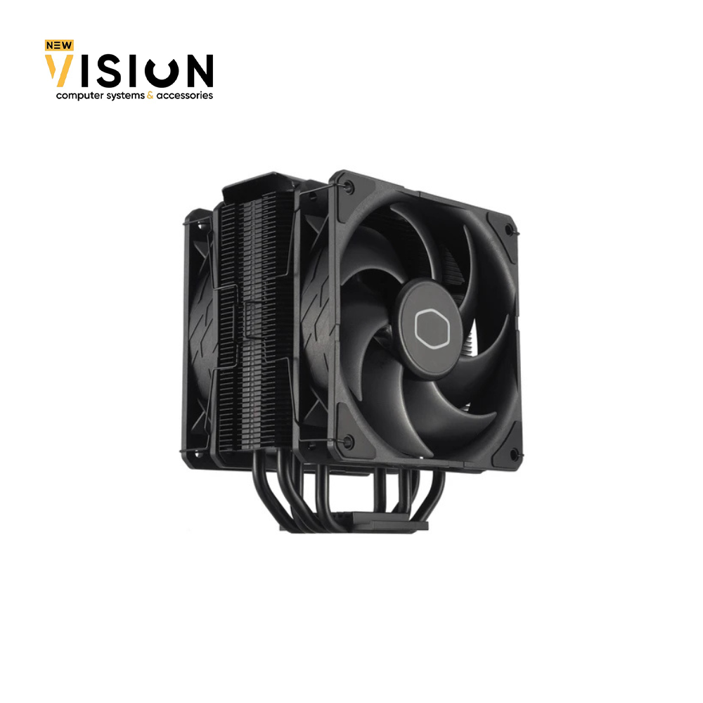 Untitled design (8) Cooler Master Hyper 212 Black X Duo CPU cooler (black) - الصورة 1