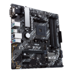 AMD B450 (Ryzen AM4) micro ATX motherboard with M.2 support, HDMI/DVI-D/D-Sub, SATA 6 Gbps, 1 Gb Ethernet, USB 3.2 Gen 2 Type-A, BIOS FlashBack™, and Aura Sync RGB lighting support - الصورة 2