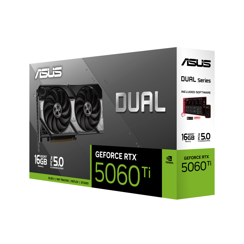 w800 (15) ASUS Dual GeForce RTX™ 5060 Ti 16GB GDDR7 - الصورة 4