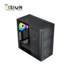 ⁦XIGMATEK Osiris ARGB 4 Fan 140mm BTF +  750w 80+ GOLD Super Tower Case⁩ - الصورة ⁦3⁩